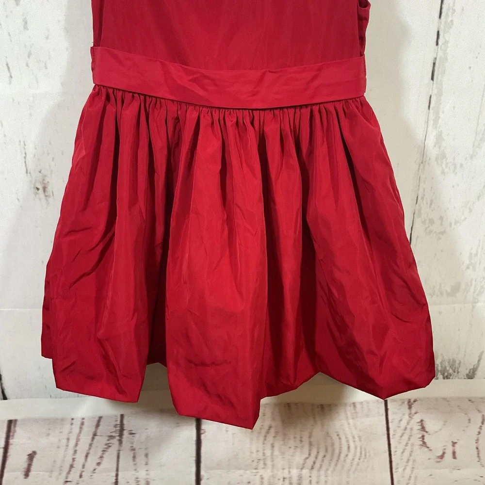 Jason Wu Neiman Marcus x Target Girls Dress 3T Red Holiday Party Lace Collar Bow